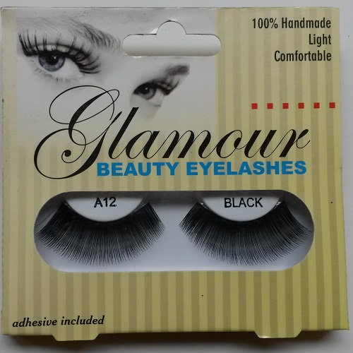 Glamour Beauty Eyelashes - A12 Black